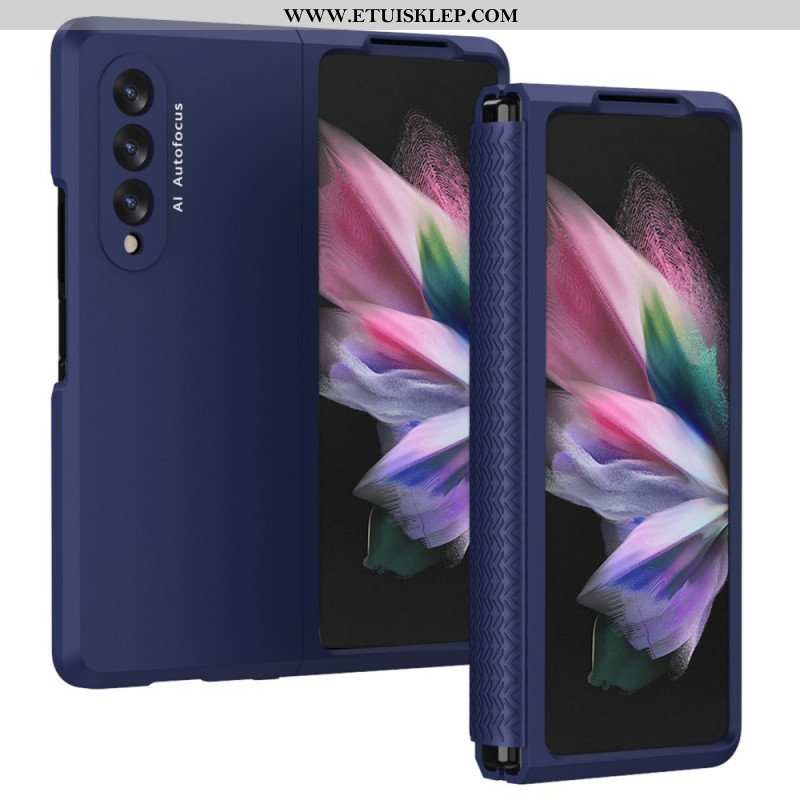 Etui do Samsung Galaxy Z Fold 3 5G Z Osłoną Ekranu I Zawiasem